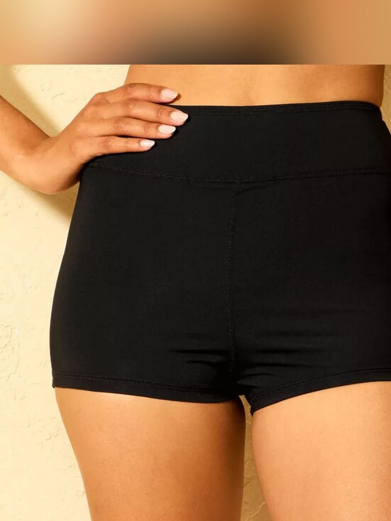 Shade & Shore Other - SHADE & SHORE TUMMY CONTROL SUPER HIGH RISE SWIM BOTTOM SZ L